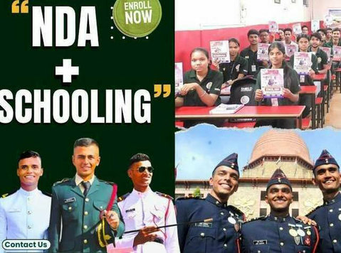 Nda Coaching with Schooling in Lucknow – 11th & 12th + Nda P - Iné