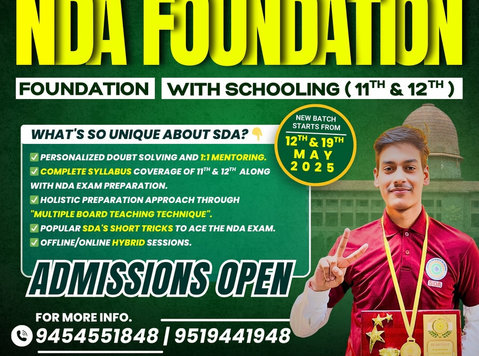 Nda Foundation Coaching In Lucknow - Shield Defence Academy - Drugo