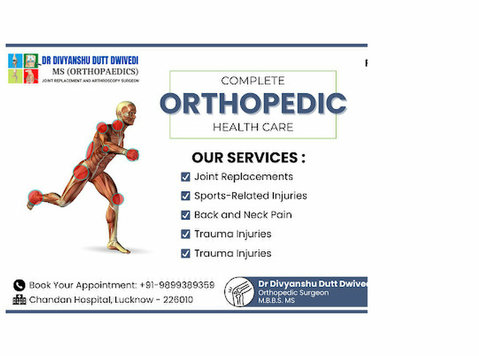 Best Orthopedic Doctor in Lucknow-dr. Divyanshu Dutt - Services: Other