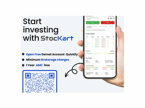 Stockart - Online stock trading at lowest prices from India' - Autres