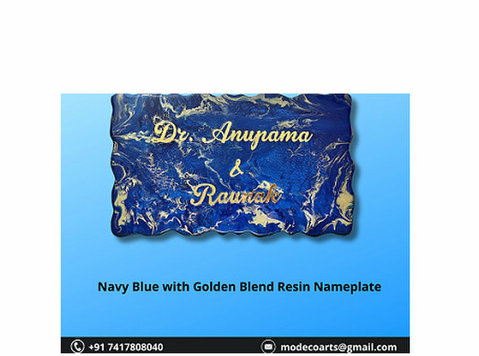 Elegant & Durable Resin Nameplates – Get Yours Now! - Obiecte de Colecţie/Antichităţi