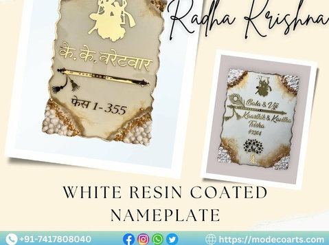 Personalize with Style – Premium Resin Name Plates from Mode - Колекции/Антика