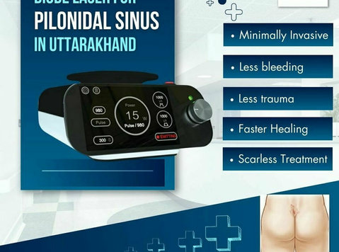 Diode Laser for Pilonidal Sinus in Uttarakhand - Muu