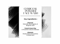 Face Wash Powder with Activated Charcoal for Oily Skin - Kauneus/Muoti