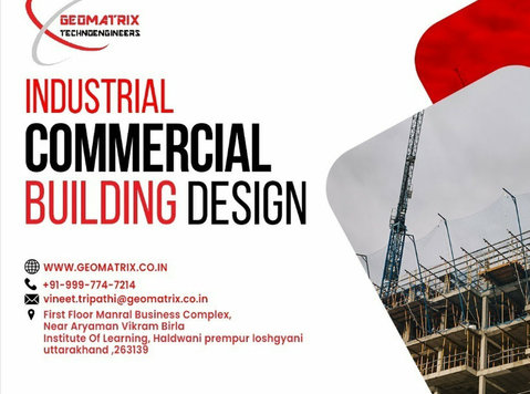 Industrial Commercial Building Design - Construção/Decoração