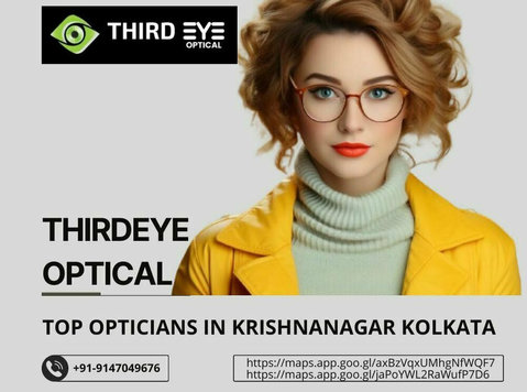 Top Opticians In Krishnanagar | Thirdeye Optical - زیبایی‌ / مد