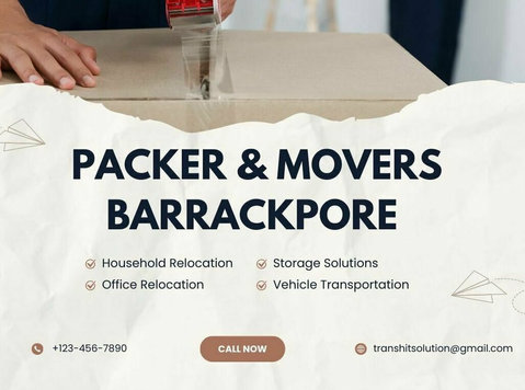 Packers and Movers in Barrackpore - 	
Flytt/Transport