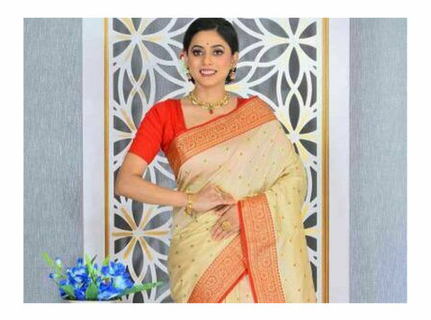 Exquisite Benarasi Sarees Online from the AMMK Collection - Clothing/Accessories