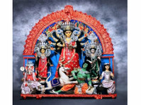 Fiberglass Durga Idol Manufacturer | Fiberglass Sculpture - Muu
