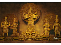 Fiberglass Durga Idol Manufacturer | Fiberglass Sculpture - Altro