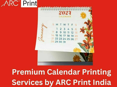 Premium Calendar Printing Services by Arc Print India - Egyéb