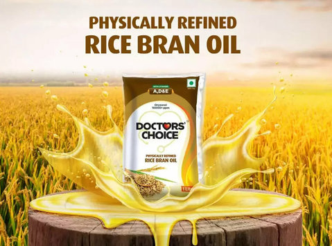 Refined rice bran oil for Cooking by Doctors' Choice - غیره