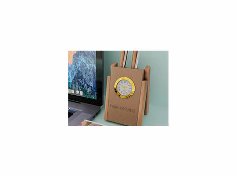 Table Pen Stand with Clock: Enhance Your Workspace Efficienc - 기타