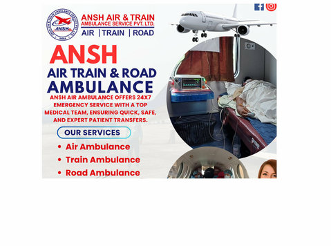 Ansh Air Ambulance Services in Patna Is Giving Now - skønhed/mode