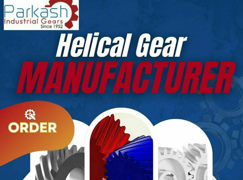 Trusted Helical Gear Manufacturer for Industrial Application - Sonstige