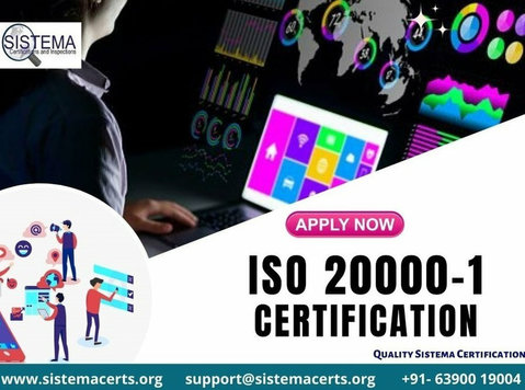 Apply Iso 20000-1 Certification in Spain at the affordable c - Друго
