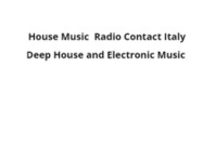Dance party House Classic on Radio Contact Italy - Musik/Theater/Tanz