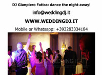 Dj for weddings in Italy Tuscany, Rome, Umbria, Sorrento - 클럽/이벤트