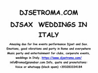 Events in Italy Djsax Djset Roma - Discotecas/Eventos