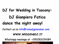 Dj Wedding Tuscany dance the night away! - Klub/Acara