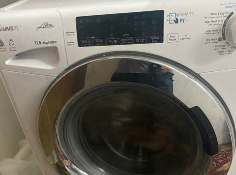 Candy washing machine with dryer for sale كاندي غساله فل اوت - Electronique