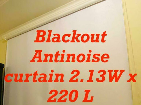 Blackout Antinoise Curtain  - Furniture/Appliance