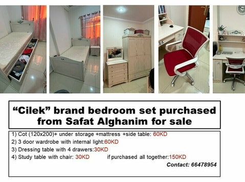 🏡 Flat & Household Items for Sale – Salmiya Block 12 - Bútor/Gép