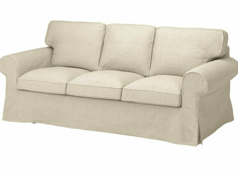 New bage color Sofa for sale - Møbler/Husholdningsartikler