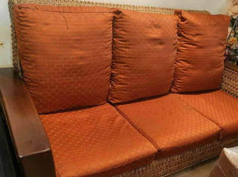 Sofa Set with Cushions on Sale - Έπιπλα/Συσκευές