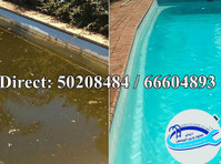 Swimming pool maintenance company in Kuwait - Cleaning