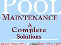 Swimming pools modeling and repairing service in Kuwait - Čiščenje