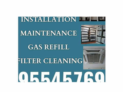 Call 95545769 A/c Repair Gas Fill Cleaning Installation - خانه داری / تعمیرات