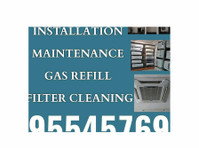 Call 95545769 A/c Repair Gas Fill Cleaning Installation - Dom/Naprawy
