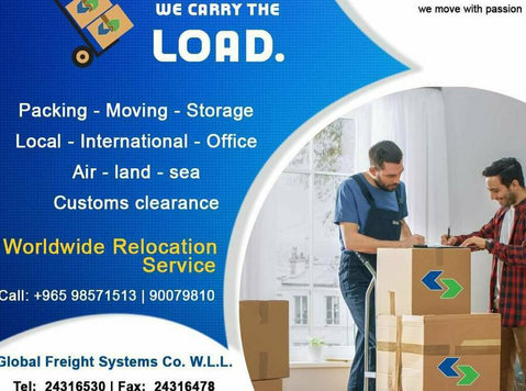 Global Freight Systems (International Movers & Packers) - Moving/Transportation