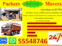 Half lorry TRANSPORT 24/7 at any time..home to home 55548746 - Flytning/transport