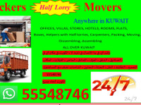 Half lorry TRANSPORT 24/7 at any time..home to home 55548746 - Premještanje/transport