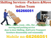 Shifting Services Salmiya 66266051 Packers and Movers Indian - Muutot/Kuljetukset