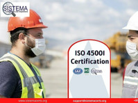 Get Iso 45001 Certification at the best price - Annet