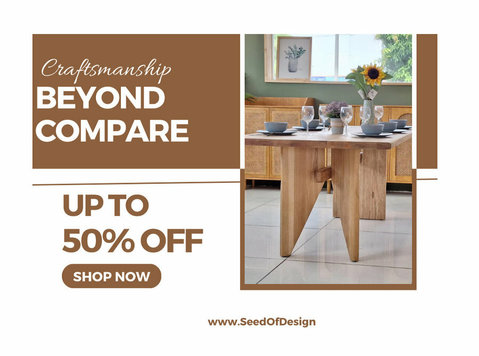 Semangkok Wood Table by Seed of Design: A Masterpiece Craft - Citi