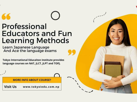 Learn Japanese in Nepal at Tokyo International Education In - Aulas de idiomas