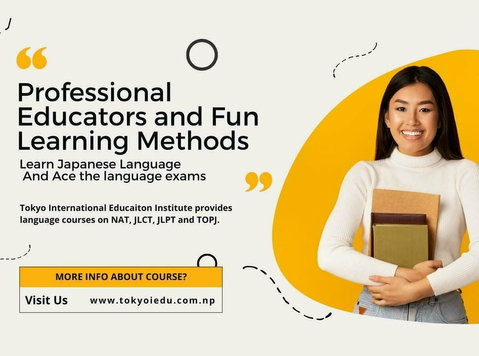 Master Japanese in Nepal with Tokyo International - Языковые курсы