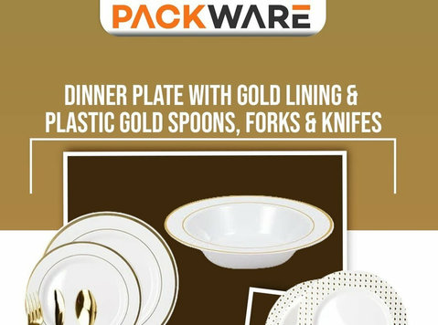 Dine in Luxury with Gold-lined Tableware! - دوسری/دیگر