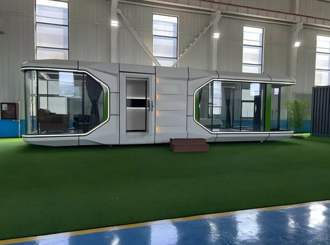 Luxury Space Capsule Living: How Prefab Homes Are Redefining - 建筑/装修