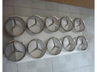 mercedes Benz 190SL Stainless Steel Star - Cars/Motorbikes