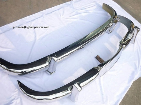 Mercedes Benz 220A Stainless Steel Bumper - Коли/Мотори