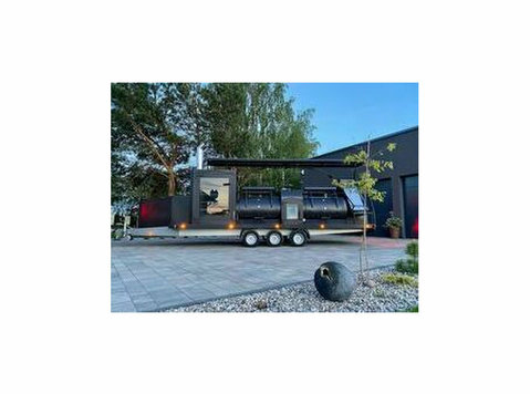 smoker trailer master smoker   bbq mobiler Grill - Autod/Mootorrattad