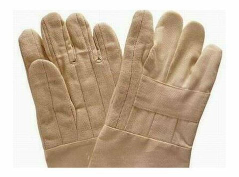 Hot Mill Glove, Double Palm Hot Mill Glove, Cotton Glove - Vaatteet/Asusteet