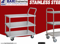 Stainless Steel Trolley | Steel Trolley | Pakistan No.1 - Mobili/Elettrodomestici