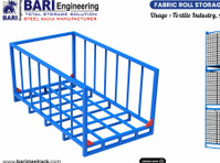 fabric Roll Storage Cage Pallet | Cage Pallet Manufacturer - أثاث/أجهزة