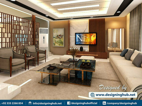 Interior Design in Karachi - Designing Hub - Celtniecība/apdare
